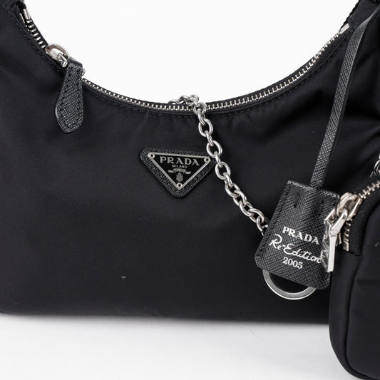 PRADA リエディション マルチ ホーボー ショルダー クロスバッグ 157520925 [P]