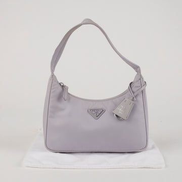 PRADA Mini Hobo Bag In Nylon Wisteria 157521838 [P]