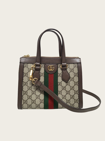 Gucci Beige Ophidia GG Small Top Handle Tote Bag 157971740 [P]