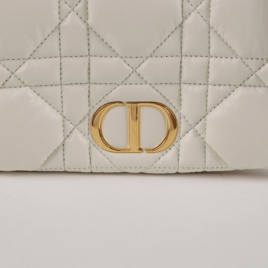 DIOR ミニショルダークロスバッグ ホワイト ゴールド金具 157522724 [P]