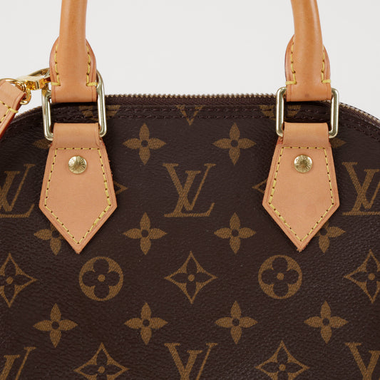 LOUIS VUITTON Damen Alma BB Monogram Canvas Tote Schultertasche 157549971 [P]