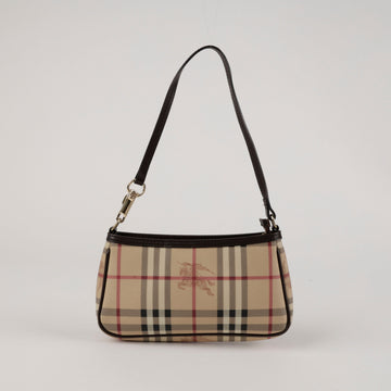 Burberry Haymarket Check Pouch Shoulder Bag 157594692 [P]