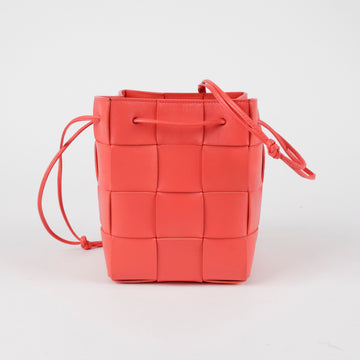 Bottega Veneta Cassette Bucket Small Shoulder Crossbody Bag Red 157894518 [P]