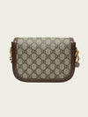 Gucci Beige Ebony Horsebit 1955 Small Shoulder Bag 157972157 [P]