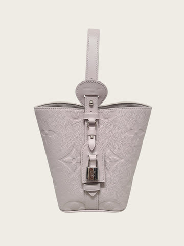LOUIS VUITTON Brun Grau Monogramm All-in BB Schultertasche 157972440 [P]