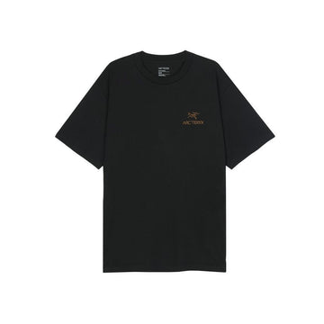 ARCTERYX Crag SL Baumwolle Bird Word SS T-Shirt 24K Schwarz X000009535 157972506 [P]
