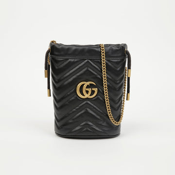 GUCCI Mini-Eimer-Handtasche Schwarz 157796139 [P]