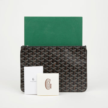 Goyard Sena MM Clutch Black 157796434 [P]