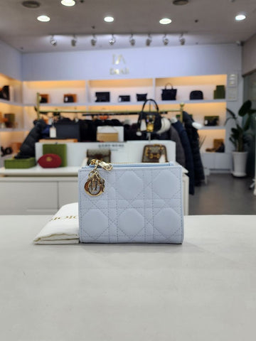Dior Lady Dahlia Wallet S6037 157974164 [P]