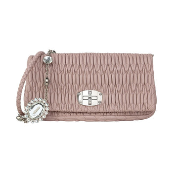 MIU MIU 5BD233 Iconic Cloke Nappa Crystal Schultertasche 37462-1 157974663 [P]