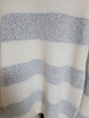 SYSTEM Men's Knit Stripe Wool Two-Tone -105 157976320 [P]