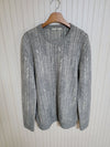 SYSTEM Men's Knit Wool Gray - 105 157976322 [P]
