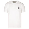 STONE ISLAND Stein 24FW Logo Patch T-Shirt Weiß 811524113 A0001 117911204 [P]