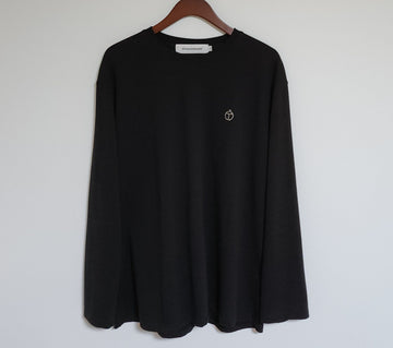 Other Brand Beaded Oversized Long Sleeve T-shirt for Men Black -L 157978915 [P]
