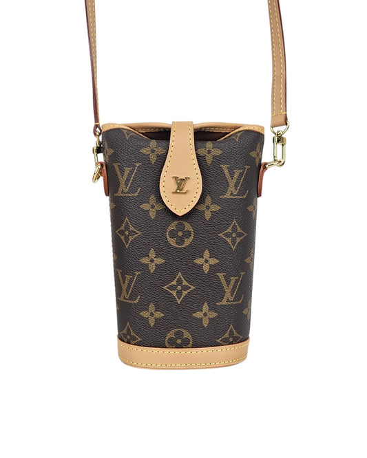 LOUIS VUITTON モノグラムキャンバスフォルドミポーチクロスバッグ 158004976 [P]