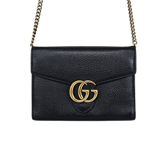 GUCCI GGマーモントチェーンクロスバッグ401232 158010957 [P]