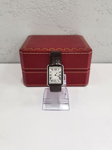 CARTIER Tank Solo Large Steel Quarz Uhr W5200003 158018502 [P]