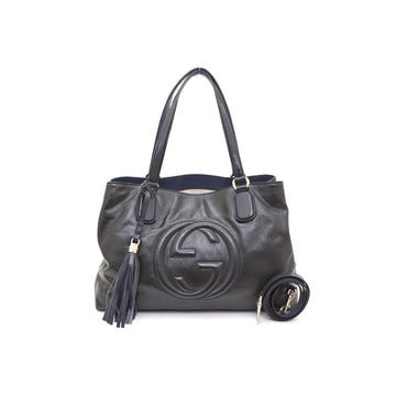 Gucci GG Patent Leather Soho Tassel Tote and Shoulder Bag 308363 kk77479821 158020593 [P]
