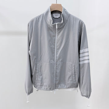 THOM BROWNE Reißverschluss Windjacke grau 158021046 [P]