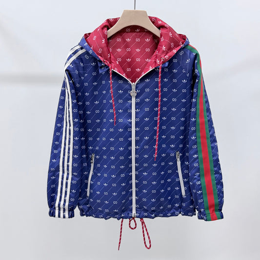 GUCCI リバーシブル・ウィンドブレーカー・ジャケット 158021157 [P]