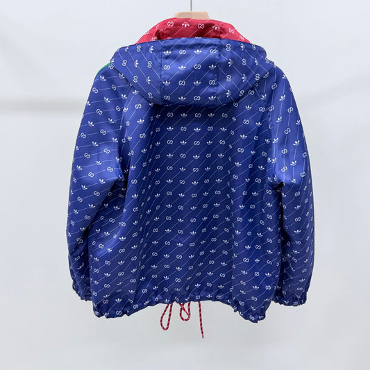 GUCCI リバーシブル・ウィンドブレーカー・ジャケット 158021157 [P]