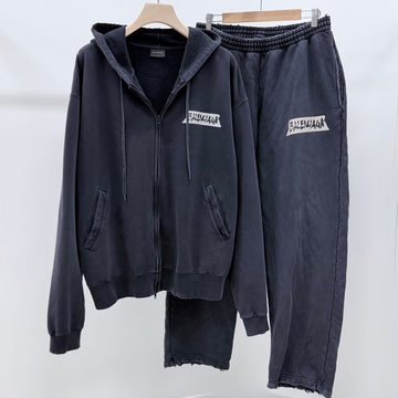 BALENCIAGA Masking Tape Hoodie Trainingsset 158021358 [P]