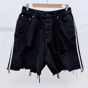 Balenciaga Baggy Shorts Black Size S 158021407 [P]