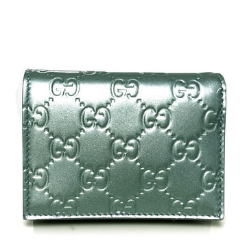 GUCCI GG Monogram Kleine Geldbörse 847207 FAE77 4728 Mint 158021607 [P]