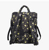 Ganni Retake Flower Print Nylon Backpack 157965323 [P]