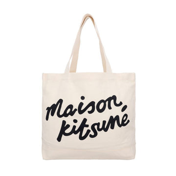 MAISON KITSUNE Handschriftliches Logo Tragetasche 155989113 [P]