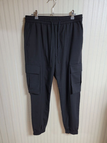 Juun.j Men's Cargo Jogger Pants Black JC0721P315 [46] 158061644 [P]