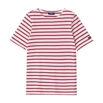 SAINT JAMES NEIGE TULIPE unisex T-Shirt mit modernem Streifen 9863 144734709 [P]