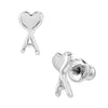 AMI Heart Logo Earrings 157957248 [P]