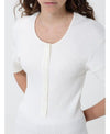 LEMAIRE フィッテッドヘンリーTシャツ 156729963 [P]