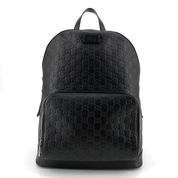 GUCCI Schwarzer Eden Rucksack aus Leder 406370 158084144 [P]