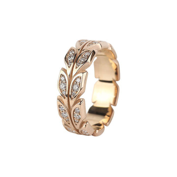 TIFFANY & CO Victoria Vine Diamant Double Band Ring 53 158084188 [P]