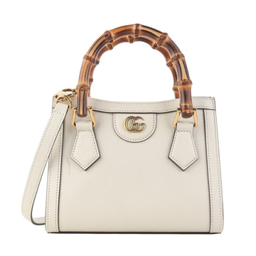 GUCCI Diana Mini Bamboo Top Handle Crossbody Bag 37463Y-1 158085084 [P]
