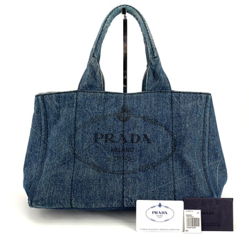 Prada Denim Kanapa Tote Bag B1877B 158086782 [P]