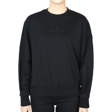 Moncler Women's Embossed Logo Sweatshirt (Black) 8G00006 809KR 999 129348964 [P]
