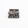 Dior Saddle Vertical Oblique Jacquard Chain Strap Pouch Blue 157594246 [P]