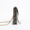 Dior Saddle Vertical Oblique Jacquard Chain Strap Pouch Blue 157594246 [P]
