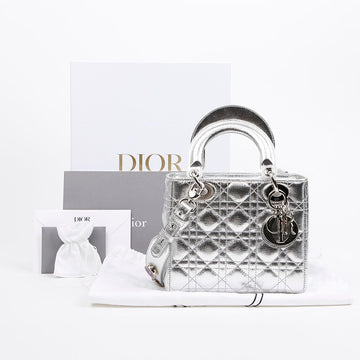 DIOR Damentasche Metallic Silber 157686771 [P]