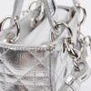 DIOR レディーストートショルダーバッグメタリックシルバー 157686771 [P]