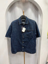 PRADA デニムシャツ 半袖 XL 158092294 [P]