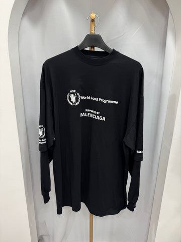 Balenciaga World Food Long Sleeve T-Shirt Size 3 158092388 [P]