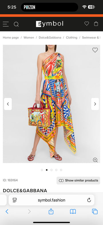 Dolce & Gabbana Dress One-Piece 38 Size 158092493 [P]
