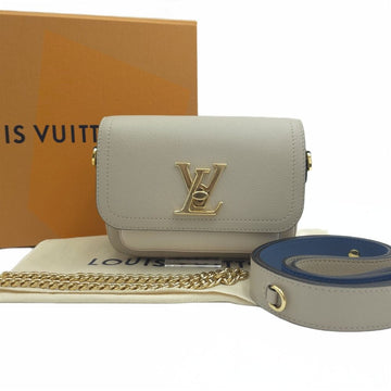 Louis Vuitton Tender Grain Calfskin Chain Shoulder Bag Crossbody M58554 158092622 [P]