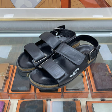 Valentino Men's Sandals Black 42 158093003 [P]