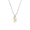 DIESEL Dロゴオーバルネックレス 105840442 [P]