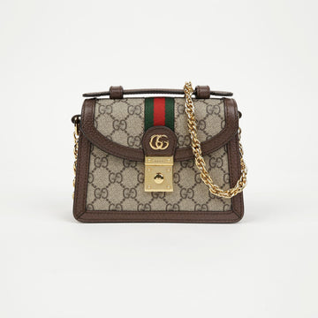 GUCCI Ophidia GG Supreme Mini Schultertasche Braun 157639935 [P]